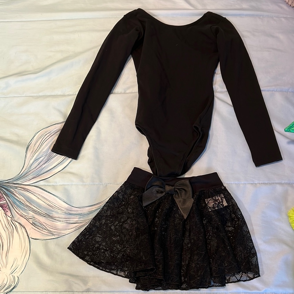 Ballet leotard set (4-6) black 🩰